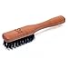 ZEUS Beard Brush Kit for Men - 100% Natural Boar Bristle Brush Set for Softer and Fuller Beards and Mustaches (FIRM BRISTLES)