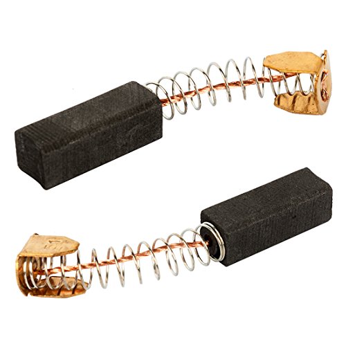 uxcell Uxcell carbon brush 20mm x 7mm x 7mm Carbon Brushes Brush Repairing Part for Generic Electric Motor, 2-Pack