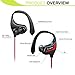 TOTU BT-2 V4.1 Bluetooth Headphones Wireless Music Stereo Sports Headset - Red