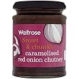 Caramelised Red Onion Chutney Waitrose 350g