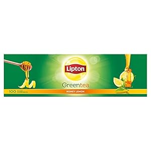 Lipton Honey Lemon Green Tea Bags, 100 Pieces