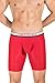 Obviously PrimeMan - Boxer Brief 9 inch Leg - Red - Large