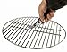 BEZANO Stainless Steel Grill Grate Lifter Gripper and Ash Tool Grill Accessories Works for Big Green Egg Primo Grill Dome Kamado Joe Charcoal Grill Smoker (GG+at)
