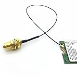 2pcs Ipex U.fl/ipex to Rp-sma Female Pigtail 19cm for Mini Pcie Wifi Mhf4 0.81mm Cable for 7260 7265 Intel Ngff Wifi Wireless