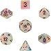Chessex Dice: Polyhedral 7-Die Festive Dice Set - Circus w/black