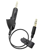 Wireless Conversion Kit Short Cable for Bose QC15 QC2 QuietComfort 15 QuietComfort 2 Headphones / Bluetooth Adapter Cable / Bluetooth Receiver Connection Cable