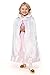 Little Adventures Traditional Hooded Princess Cloaks (White, L/XL Age 5-9)