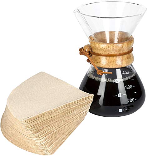 LVKH Pour Over Coffee Maker - Includes 100 Paper Filters - (13.5 ounces, 1 Cup) LVKH Pour Over Coffee Maker - Includes 100 Paper Filters - (13.5 ounces, 1 Cup)
