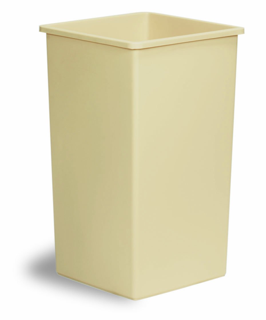 Contico CB020-GY Polypropylene Drop Shot Bin, Base Only, 112 L Capacity, Grey