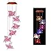 xxschy LED Solar Fly Pigs Wind Chimes Outdoor - Waterproof Solar Powered LED Changing Light Color 6 Flying Pigs Mobile Romantic Wind-Bell for Home, Party, Festival Decor, Night Garden Decoration
