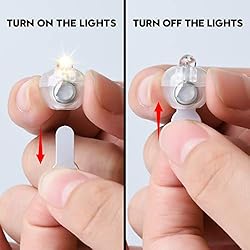 100pcs Mini Round Flash LED Ball Lamp Balloon
