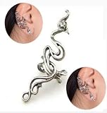 Diansts(TM) Crystal Punk 1PC Fashion Exaggeration Rhinestone Wrap Ear Cuff Clip Stud Earring