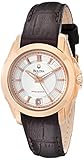 Bulova Women's 97M104 Precisionist Longwood Rose-Tone Brown Leather Watch