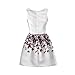 Girls 5 - 10 Years Flower Wedding Princess Party Dress