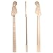 TOP Quality Maple 21 Fret Bass Neck For Fender Bass-JAZZ Bass Clear Satin