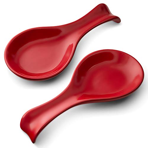 image for Spoon Rest, by Kook, Spoon Rest for Stovetop, Spoon Holder, Ceramic Sp