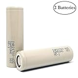 Samsung INR21700-48G 9.6A / 35A Max 4800mAh High Drain Rechargeable Flat Top 3.6V Battery, (2 Pack) by M&A BD Electronics