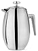 FP Coffee Maker French Press Coffee Maker w/ Insulated Stainless Steel Carafe: Double walled thermal carafe; 8 cup / 34 oz capacity; great for camping and everyday use