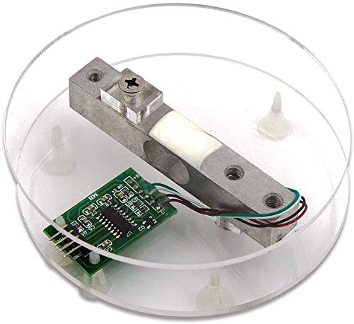 DollaTek 20kg Small Scale Load Cell Weighing Pressure Sensor With A/D HX711AD Adapter
