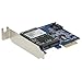 SEDNA - PCI Express mSATA III (6G) SSD Adapter with 1 SATA III Port with Low Profile Bracket (SSD not Included)