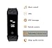 AGPTEK Fitness Tracker Activity Smart Bracelet with Heart Rate / Sleep Monitor, IPX7 Waterproof Bluetooth 4.0 Touch Screen Smart Wristband for IOS Android Phone, Black