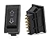 Sdootauto DC 12V 20A Car Window Rocker Switch 5 Pins DPDT for Auto Car