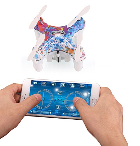 AICaseÂ® Cheerson CX-10DS Mini Wifi Remote Control Drone, Upgrade Product-Cheerson CX-10D, 4 Channel Transmitter 2.4GHz 6 Axis Gyro, One Key Landing One Key Take-off Height Hold RC RTF UFO Quadcopter