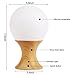 LED Night Light Lamp, MECO Baby Mushroom Shape Lamp with Timer, Color Changing, USB Rechargeable, Flexible Shape Night Light For Kids, Bedroom
