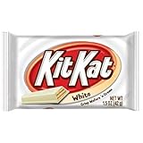 Kit Kat Candy Bar, Crisp Wafers in White Chocolate, 1.5-Ounce Bars (Pack of 24) by Kit Kat [Foods]