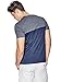 GUESS Factory Men's Rendor Logo Color-Block Crewneck Short Sleeve Tee