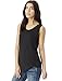 Alternative Women's Cotton Modal Sleeveless Jersey Muscle Tee, Black, Small