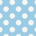 Light Blue Polka Dot Paper Napkins, 16ct primary