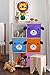 Onlyeasy Foldable Toy Storage Box, Bedroom Bin Organizer Nursery Basket, Cube Storage Box Container for Kids & Toddlers, 30 x 30 x 30 cm, Dog Pattern, 4 Colors, MXDGOB04P