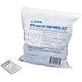 WNL Products WL3150IW CPR Practi-Shield Manikin Training Protectors Individually Wrapped - 50 Shields