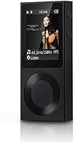 AGPTEK Bluetooth MP3 Player ROCKER V2 High Resolution Digital Audio Player, Supports up to 256GB, Black