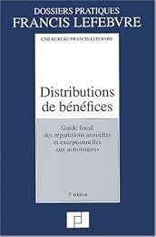 Distributions de bénéfices