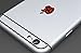 Red Sparkle Apple Logo Color Changer Vinyl Sticker Decal iPhone 6,Plus,5s,5c
