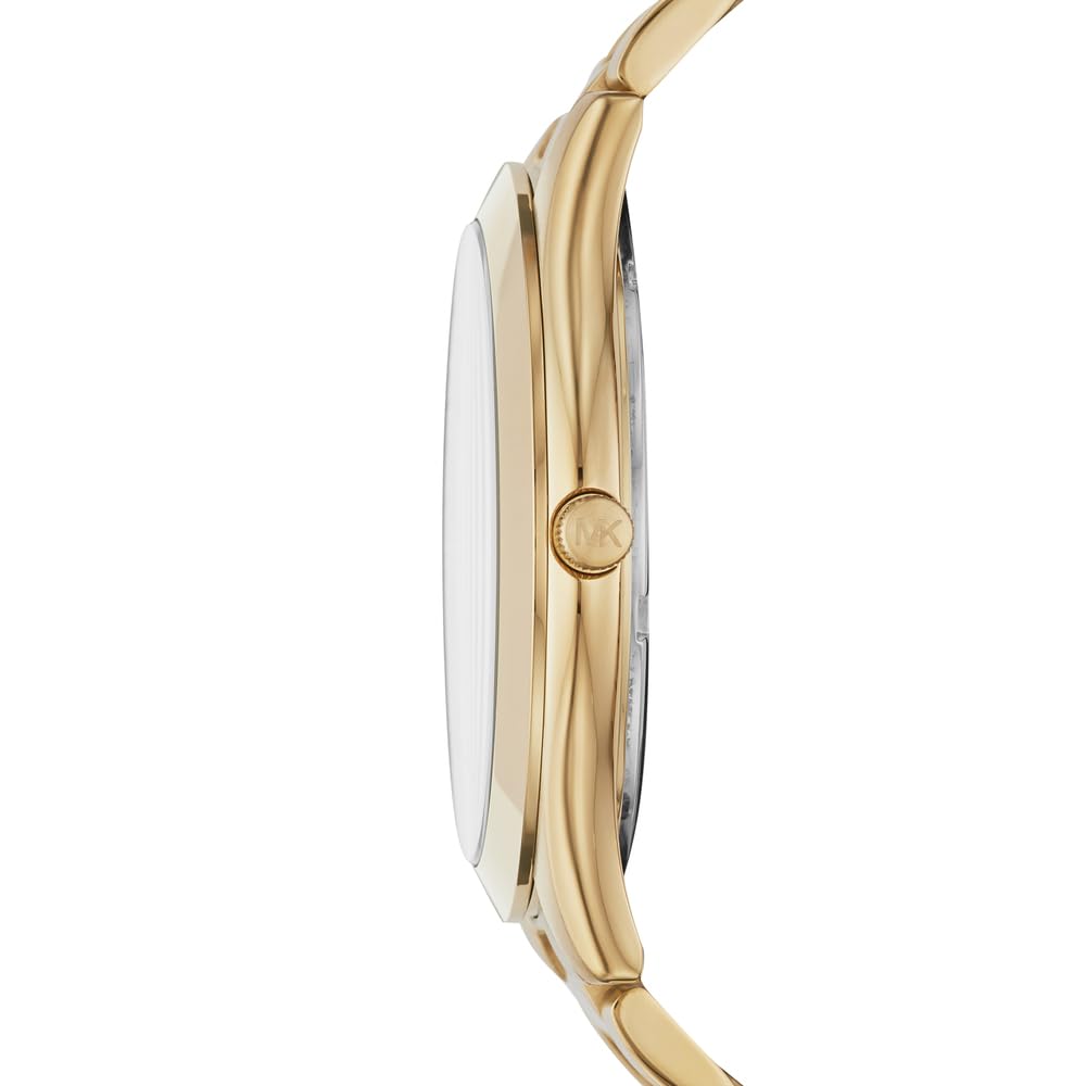 Michael Kors Oversized Slim Runway Men's Watch, Stainless Steel Watch for Men