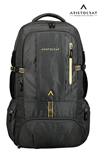 Aristocrat Unisex Hiking Backpack (Black, 45 L)