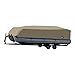 MSC Trailerable Pontoon Boat Cover 300D UV,Mainre Grade, Color Grey,Pacific Blue Available (Pacific Blue, Model A - Fits: 17' to 20'L Beam Width to 96