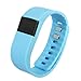 Blue Bluetooth Smartband Smart Watch Wristband Wrist Band Wrap with Pedometer for Android IOS
