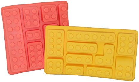 Building Bricks Silicone Jello, Gummy Candy, Cake Baking Mold & Ice Cube Tray For Lego Lovers