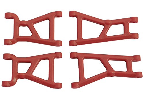 RPM Front and Rear a-Arms for the Helion Animus 18SC-18TR Replacement Parts, Red