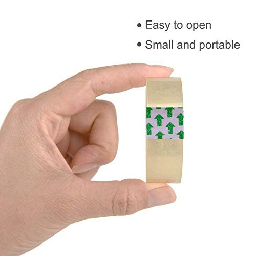 24 Rolls Transparent Tape Clear Tape Office Home School Tape, Each Roll 0.7 inch by 25 Yards