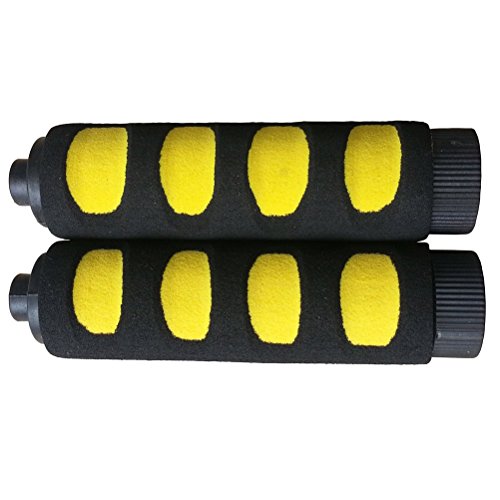 KINGSOO Jump Rope for Kids Adult- Adjustable Speed Jump Rope Lightweight Exercise Fitness (2PACK-Yellow)