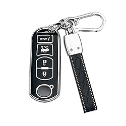 ShuDay Key Fob Case Cover Compatible With Mazda