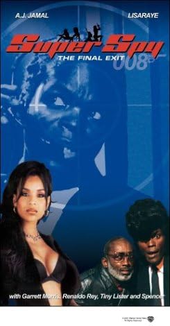 Amazon Com Super Spy Vhs A J Jamal Gretchen Janke Conchita Leeflang Lisaraye Jimmy Logston Reynaldo Rey Yul L Spencer David Tyree A J Jamal Movies Tv