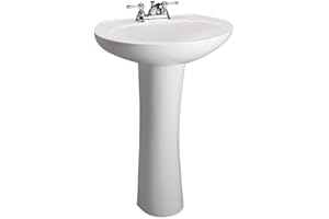 BARCLAY Hampshire 575 Pedestal Lavatory 22-5/8" W x 17-1/4" D x 33" H