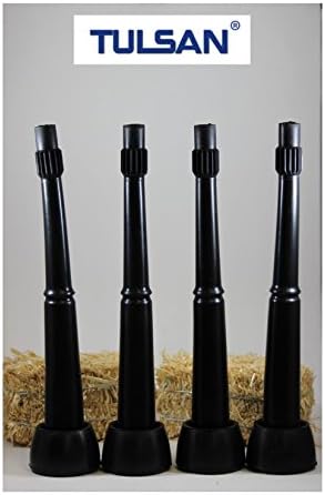 4 Rubber Cow Liner/ Inflations 11.5 Inches Long for Portable Milking Machine By Tulsan (4pcs) …
