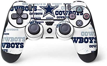 Amazon Skinit デカール ゲームスキン Ps4コントローラー用 Nflダラス カウボーイズ ブルーブラストデザイン フェイスプレート
